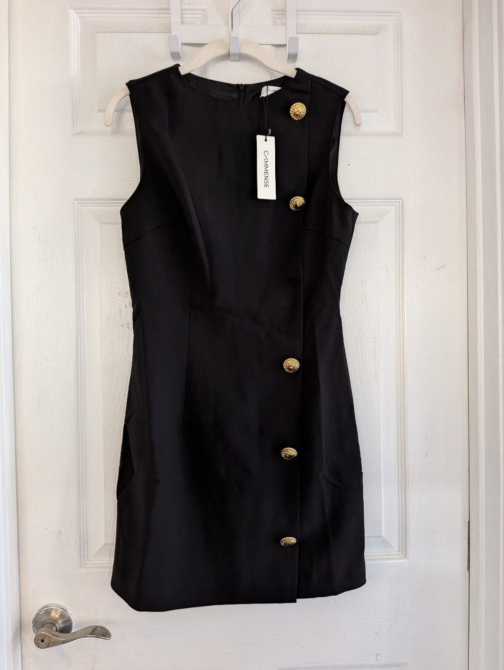 Commense Minimalist Button Tank Dress - Picture 11 of 14